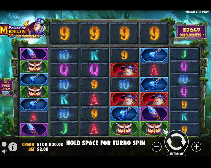 power of merlin megaways