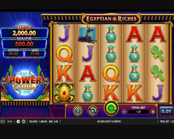 power strike egyptian riches