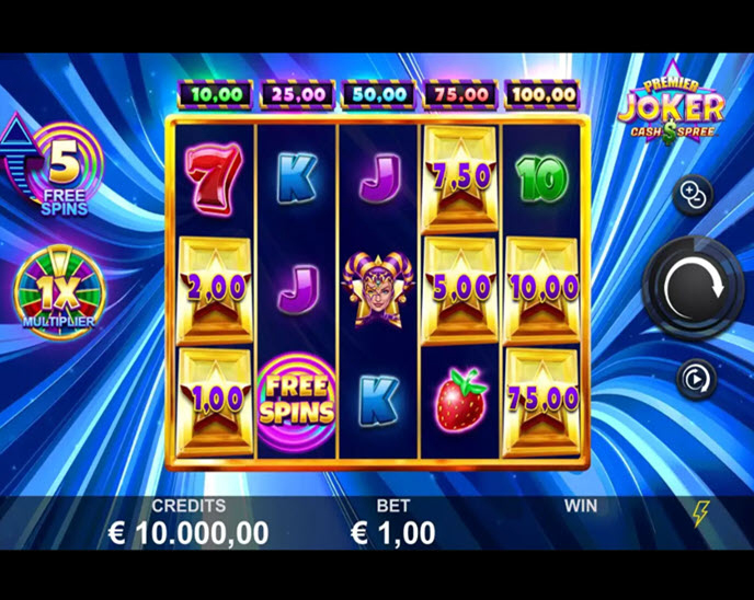 premier joker cash spree