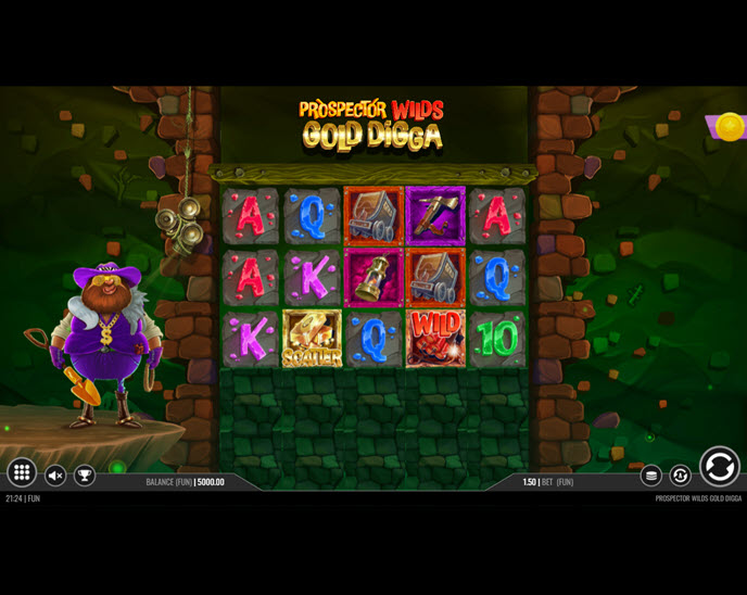 prospector wilds gold digga