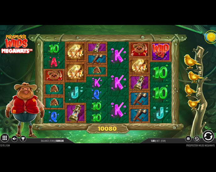 prospector wilds megaways