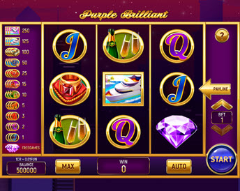 Purple Brilliant (3×3)