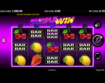 purple win