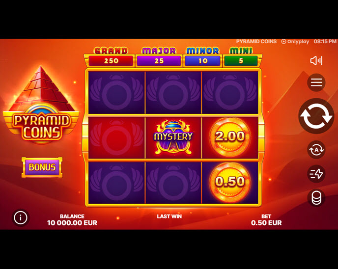pyramid coins