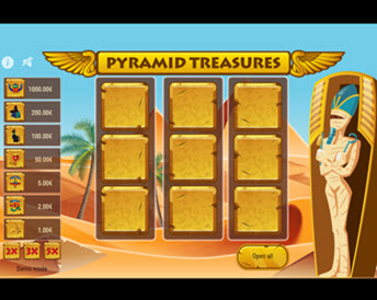 pyramid treasures