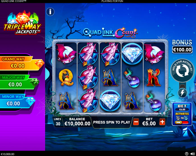 quad link: count