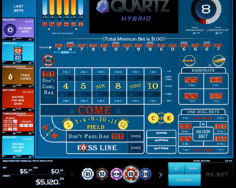 quartz hybrid stadium craps
