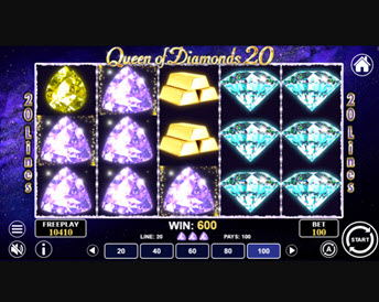 queen of diamonds 20