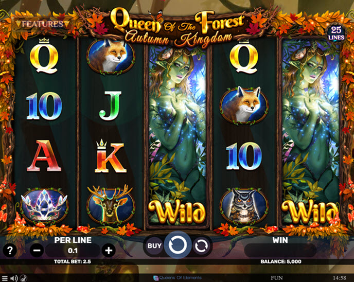 queen of the forest – autumn kingdom
