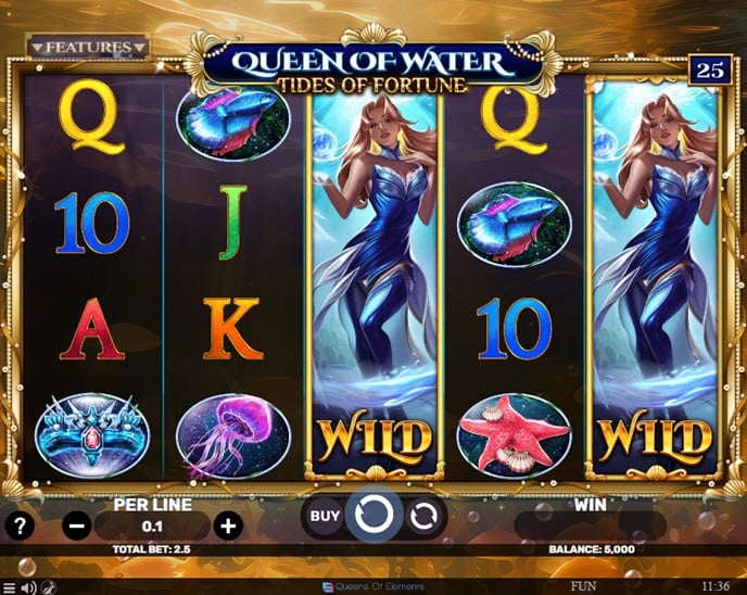 queen of water – tides of fortune