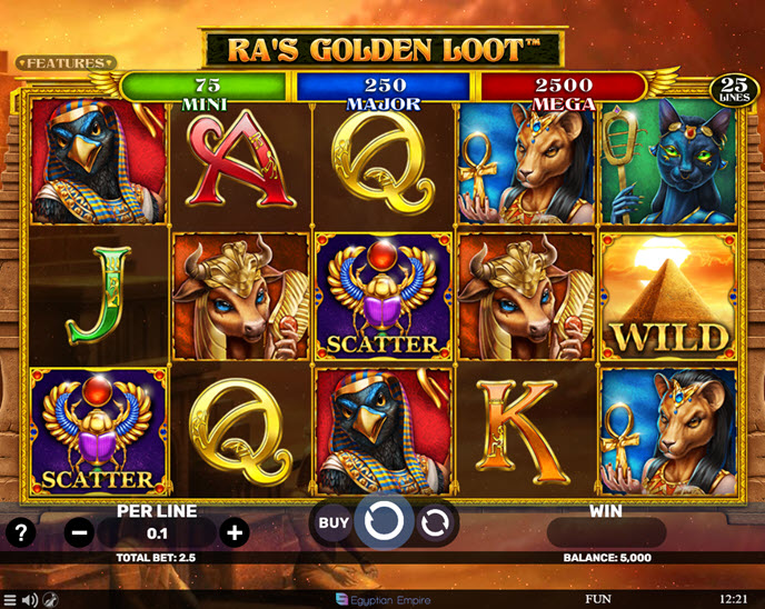 ra’s golden loot