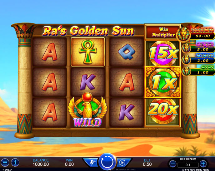 ra's golden sun