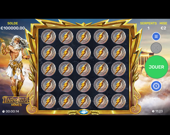raging zeus mines