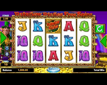 rainbow riches free spins