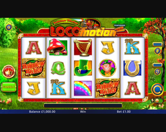 rainbow riches locomotion