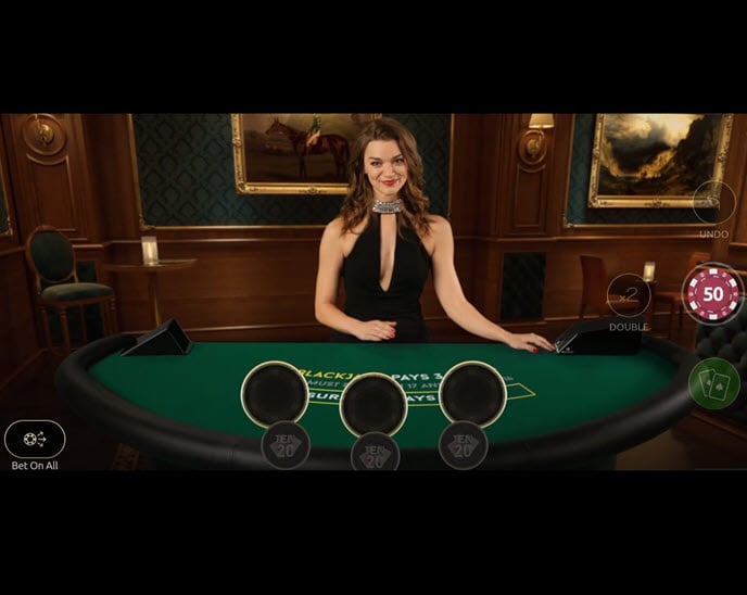 rapid multihand blackjack with rachael