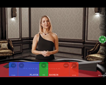 real baccarat with courtney