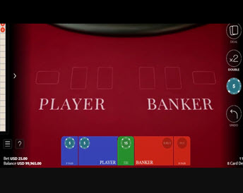 real baccarat with sarati