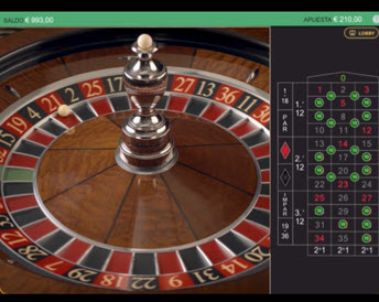 real roulette con tomas