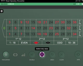 real spooky roulette