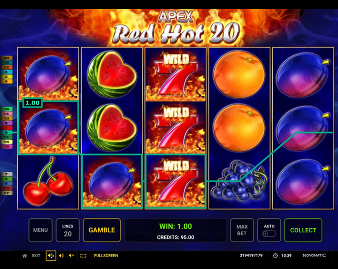 red hot 20