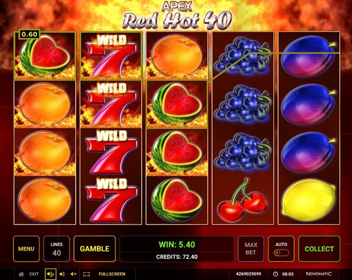 red hot 40
