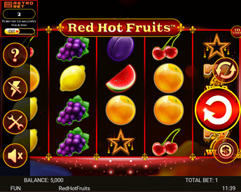 red hot fruits