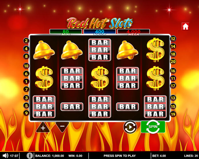 red hot slots (genii)