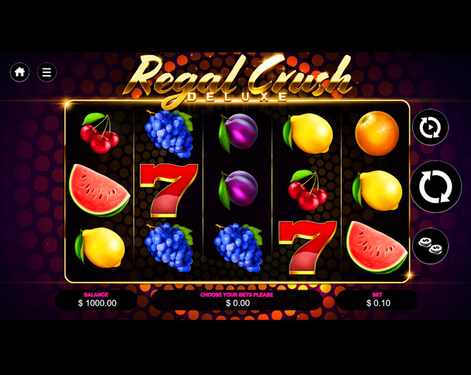 regal crush deluxe