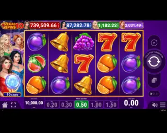 regal spins 10