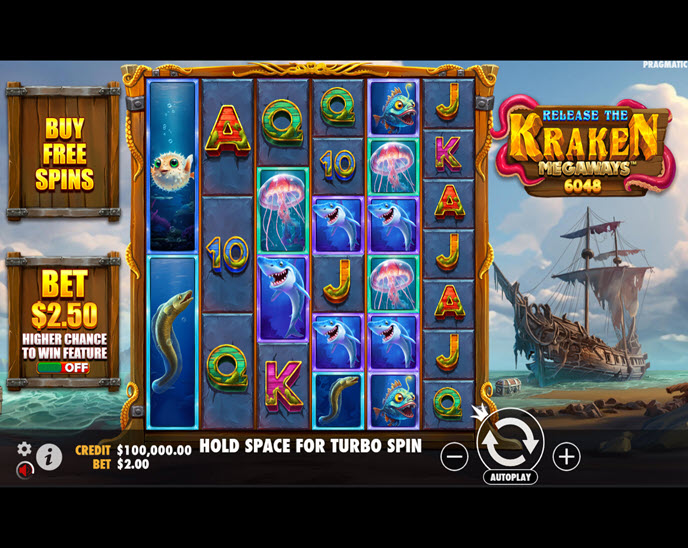 release the kraken megaways