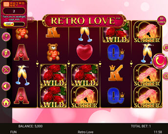 retro love