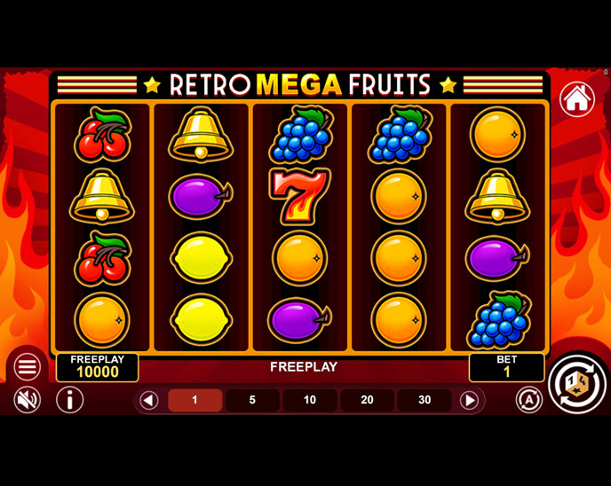 retro mega fruits