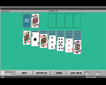 retro solitaire