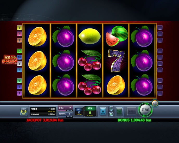 rich fruits