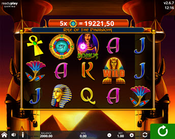 rise of the pharaohs (ready play gaming)
