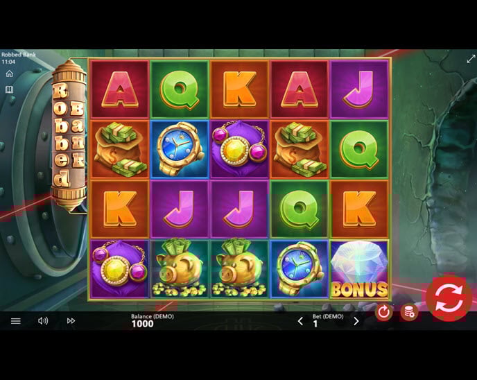 robbed bank