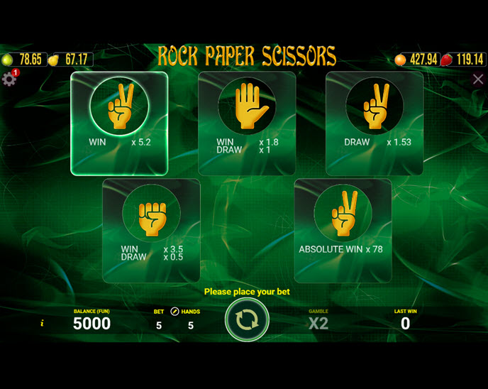 rock paper scissors (agt software)