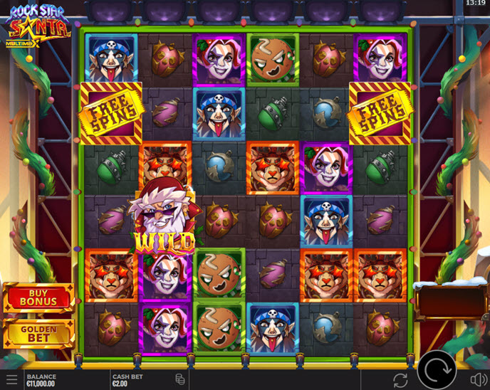 rock star santa multimax