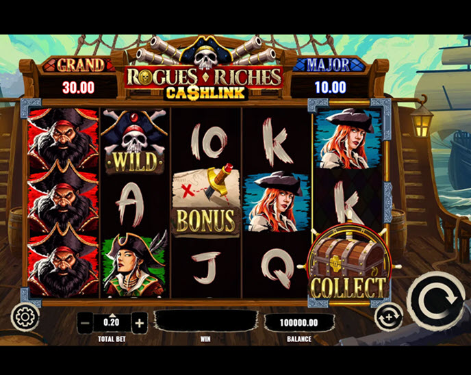 rogues riches cashlink