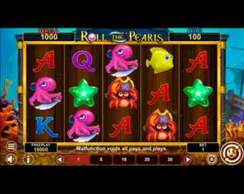 Roll The Pearls Hold & Win