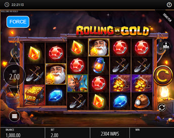rolling in gold