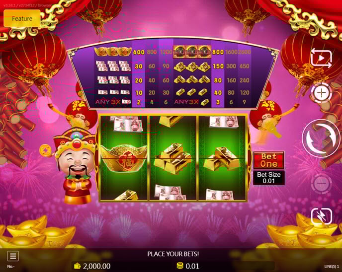 rolling in money