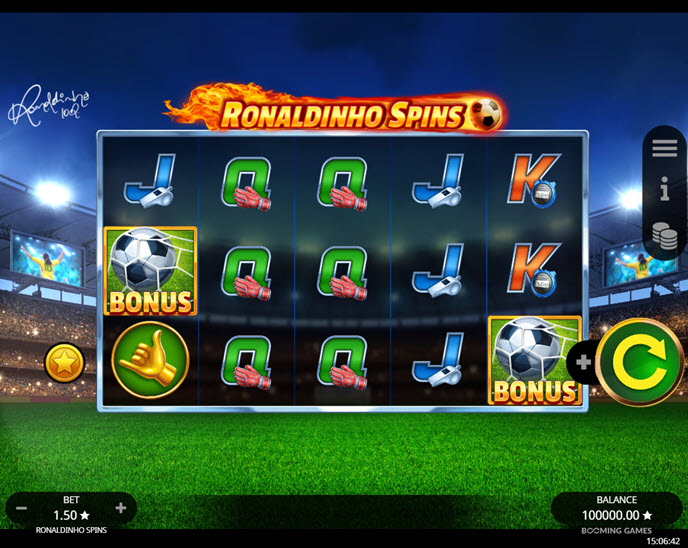 ronaldinho spins