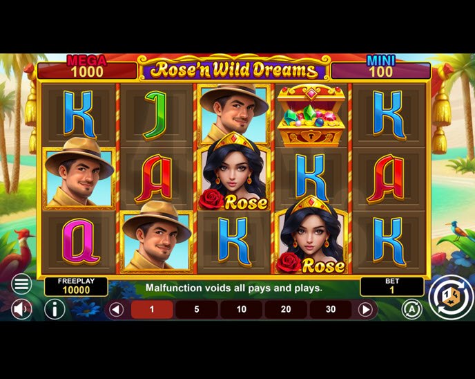rose’n wild dreams hold & win
