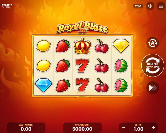 royal blaze 20
