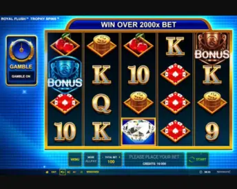Royal Flush Trophy