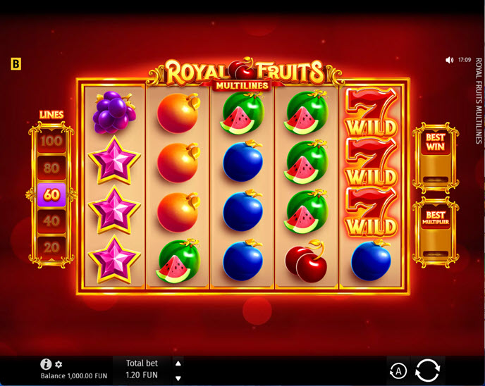 royal fruits multilines