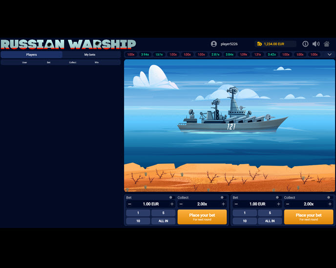 russian warship