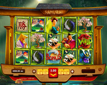 samurai slot (smartsoft gaming)